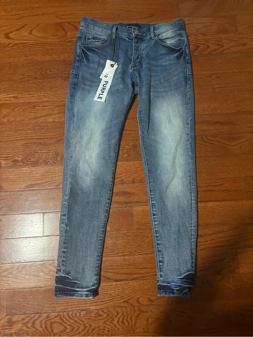 Purple Brand Men’s Light Blue Slim Jeans